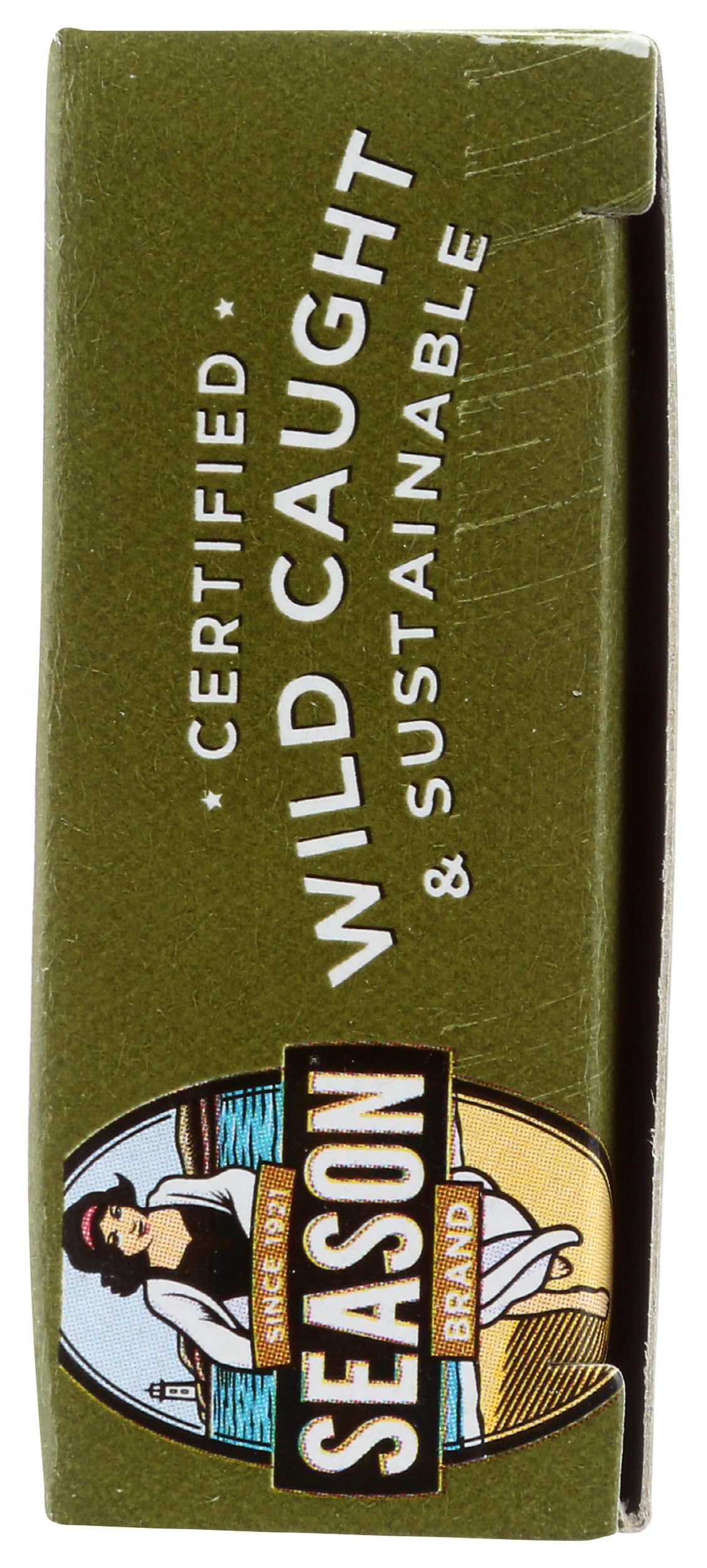 Season Brand Flat Fillets of Anchovies in Olive Oil, 2 oz