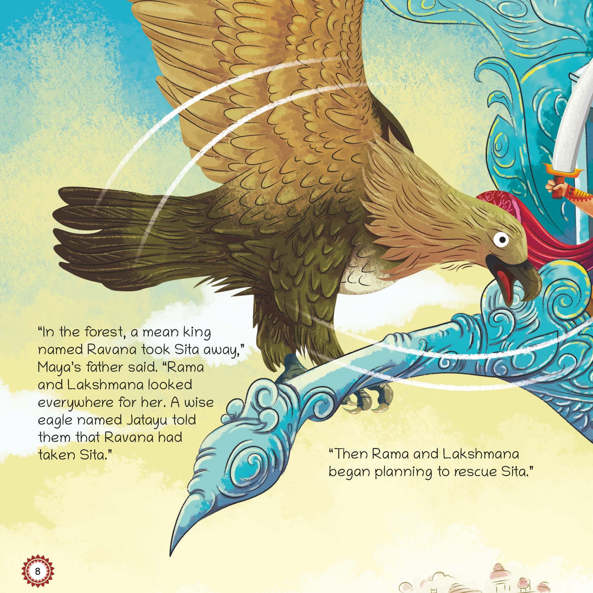 Oswaal Lil Legends My Little Board Book of Mythological Tales of Lord Rama for Kids Age 3+ Years | Enchanting Indian Stories with Colourful Illustrations | Hindu Mythology Picture Book 4
