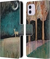 Vista 15 de Head Case Designs Officially Licensed Wyanne Half Light Nature 2 Leather Wallet Case Compatible with Apple iPhone 11