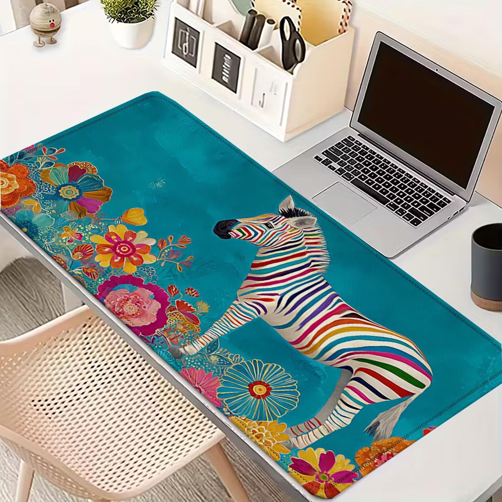 Tapis de Souris - 1000x500x3mm, Tapis Souris d'Ordinateur, zèbre 0-z31