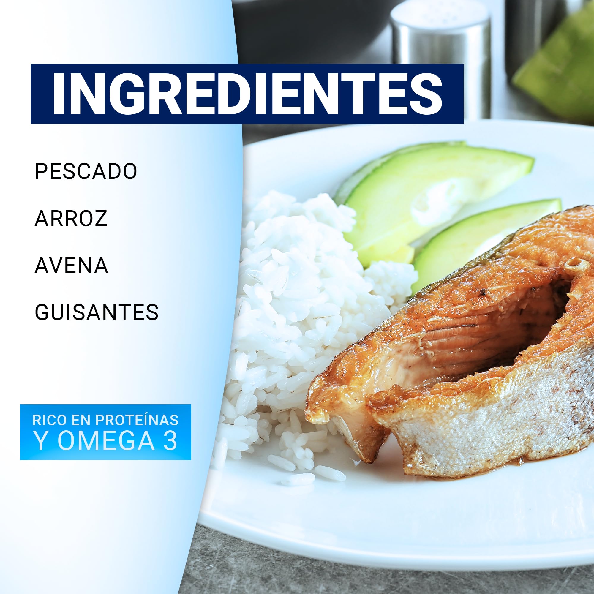 Yerbero Nature Senior Diet Pienso Hipoalergénico para Perros Mayores con Pescado, Pienso Bajo en Grasas para Mayores de 8 Años con Vitaminas, Comida Perros para el Cuidado Articulaciones Pack 2 de 3kg
