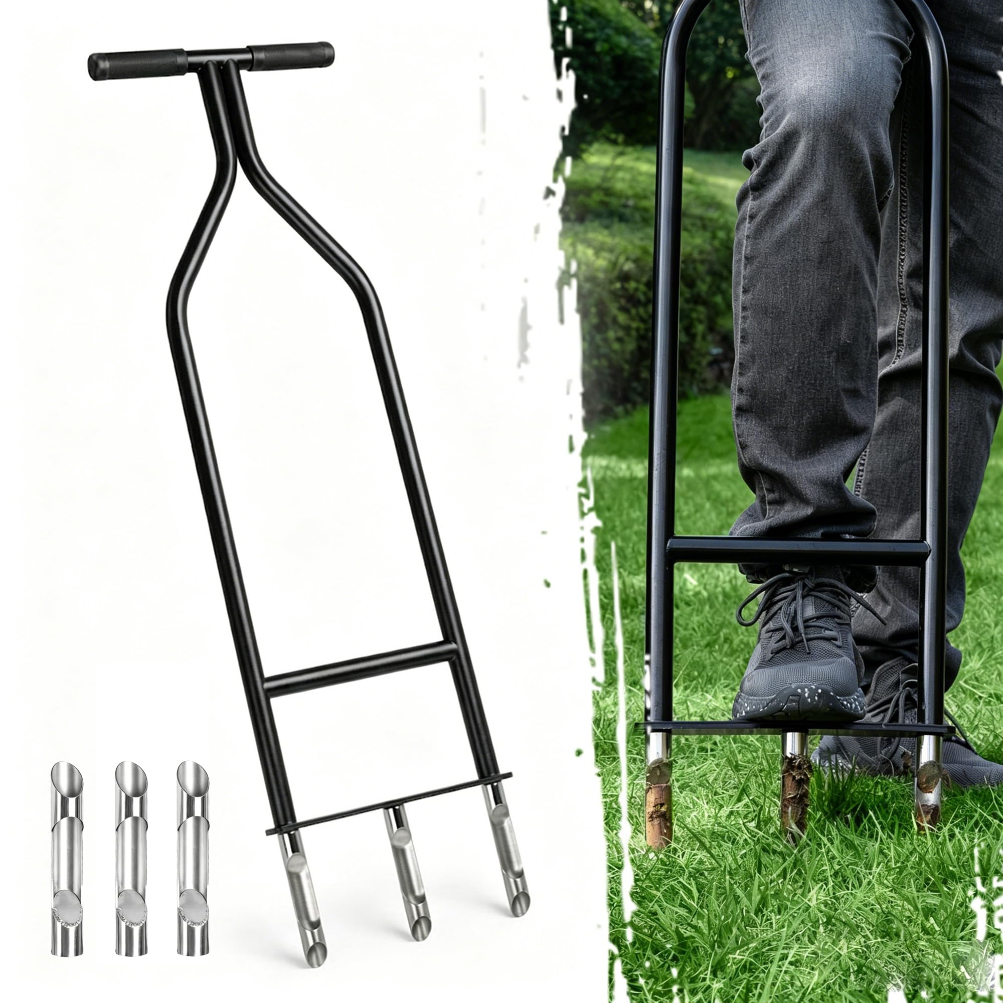 Lawn Aerator Tool,Heavy Duty Core Aerator