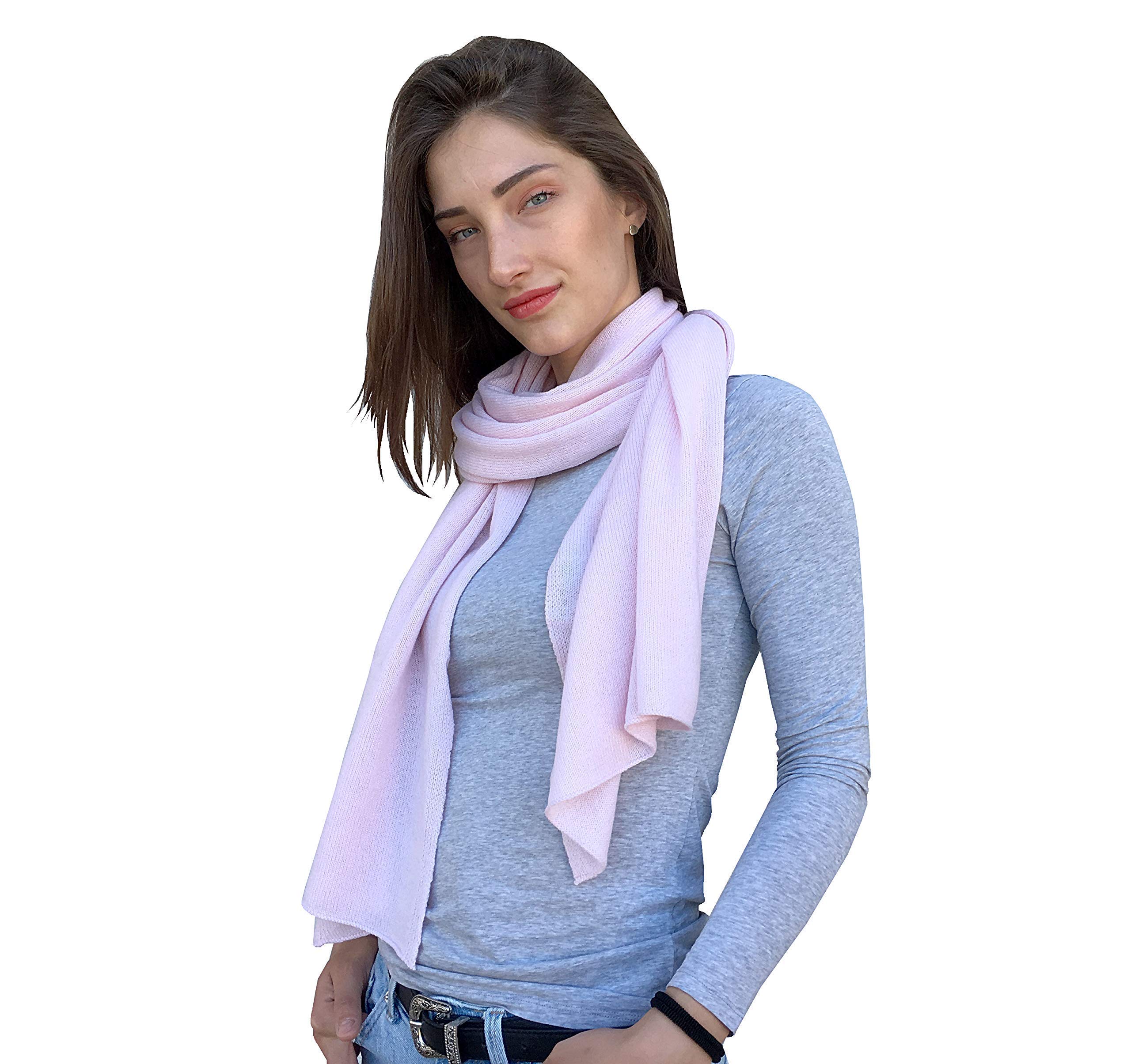 Sciarpa Grande Donna Invernale Cashmere 100% Maxi Grande Stola Molto Calda