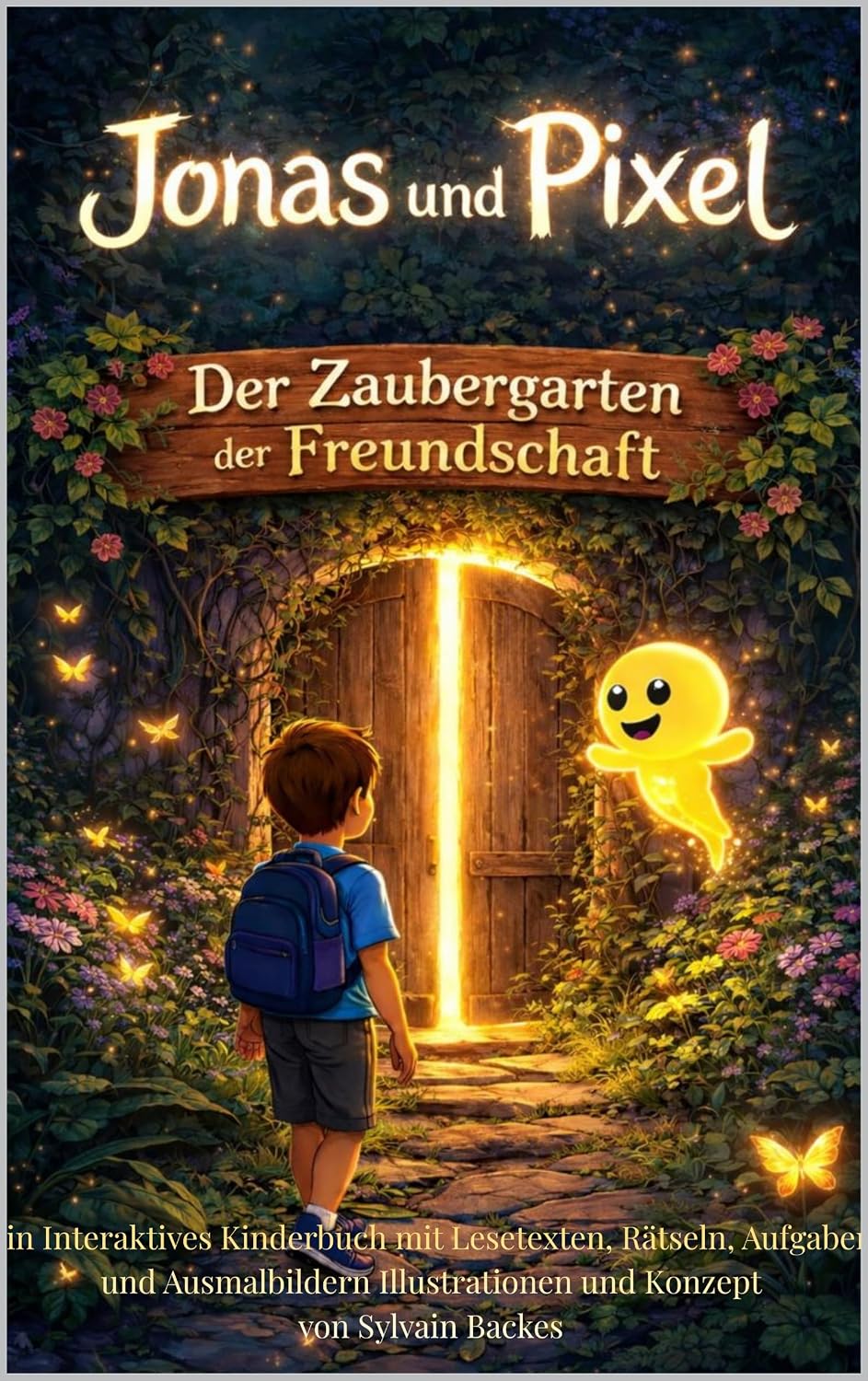 Jonas und PIxel: Der Zaubergarten der Freundschaft (Jonas & Pixel 3) (German Edition)
