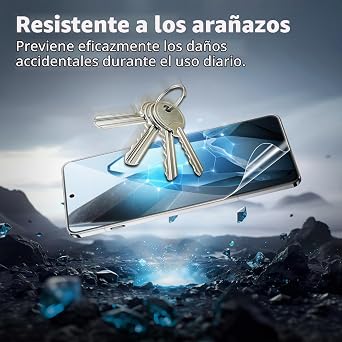 WILLONE Screen Protector for Oneplus 13 5G, 2 Pieces Protective Film with 2 x Camera Lens Protector, Self-Repairing, Compatible with ID Fingerprints, HD Clear