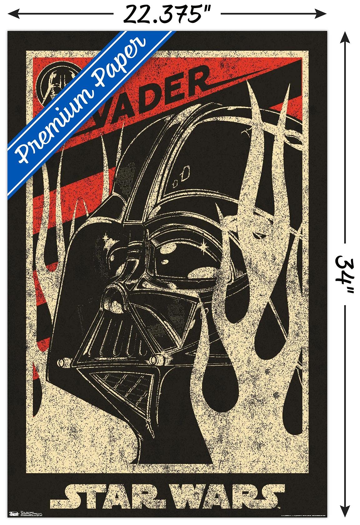 Amazon.com: Trends International Star Wars: Saga - Vader