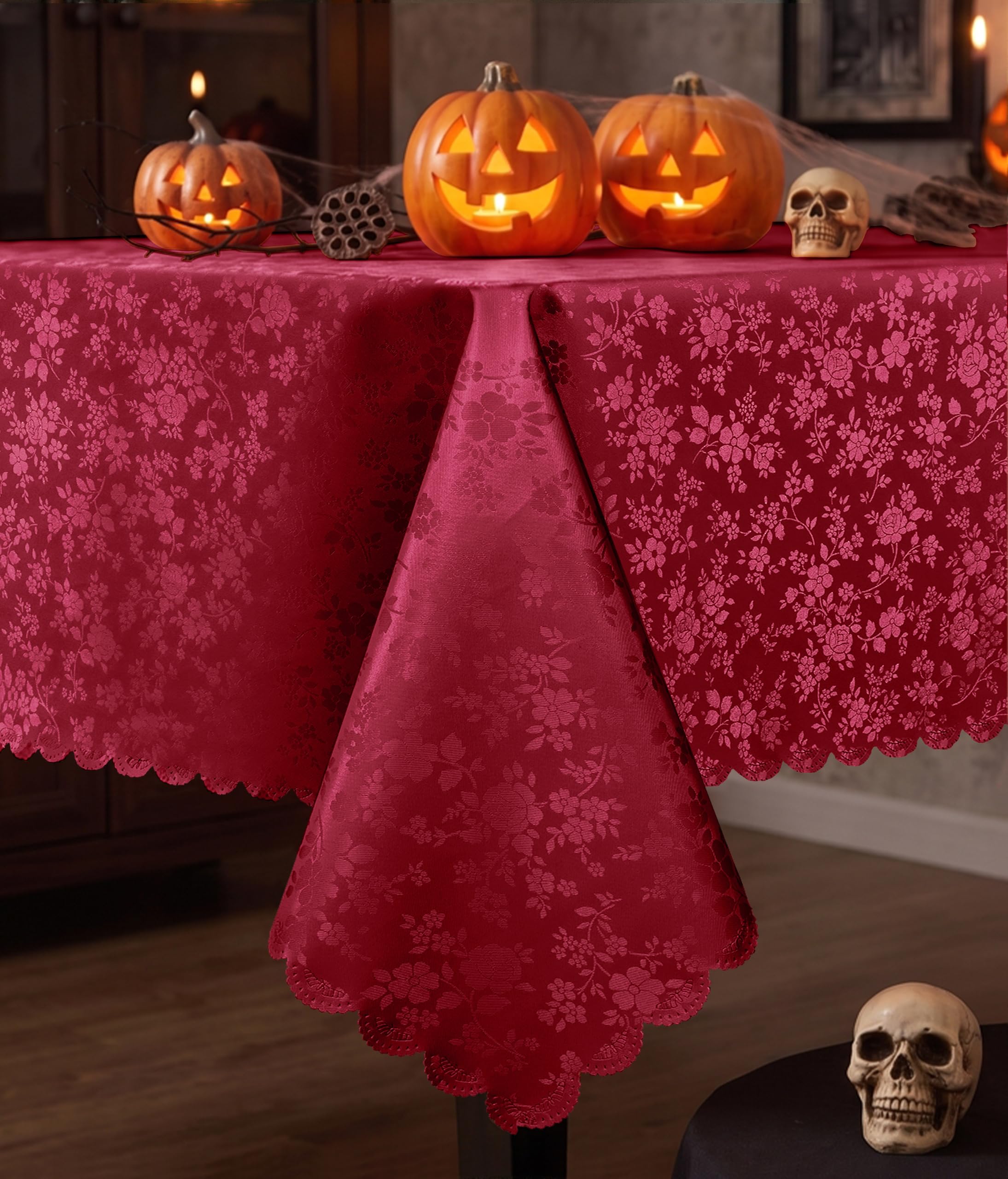 Smiry Rectangle Waterproof Heavy Duty Vinyl Tablecloths, 54 x 78 Inch