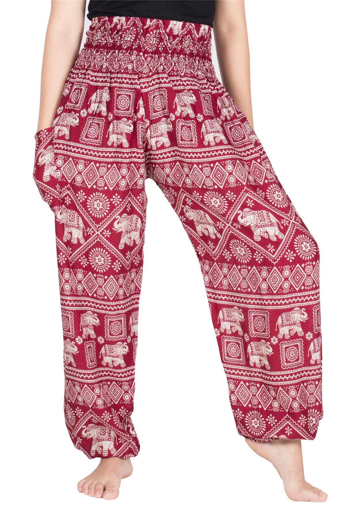 Lofbaz Harem Pants for Women Yoga Boho Hippie Clothing Womens Palazzo Bohemian Pajama Trousers Beach Indian Gypsy Genie Clothes — view 82