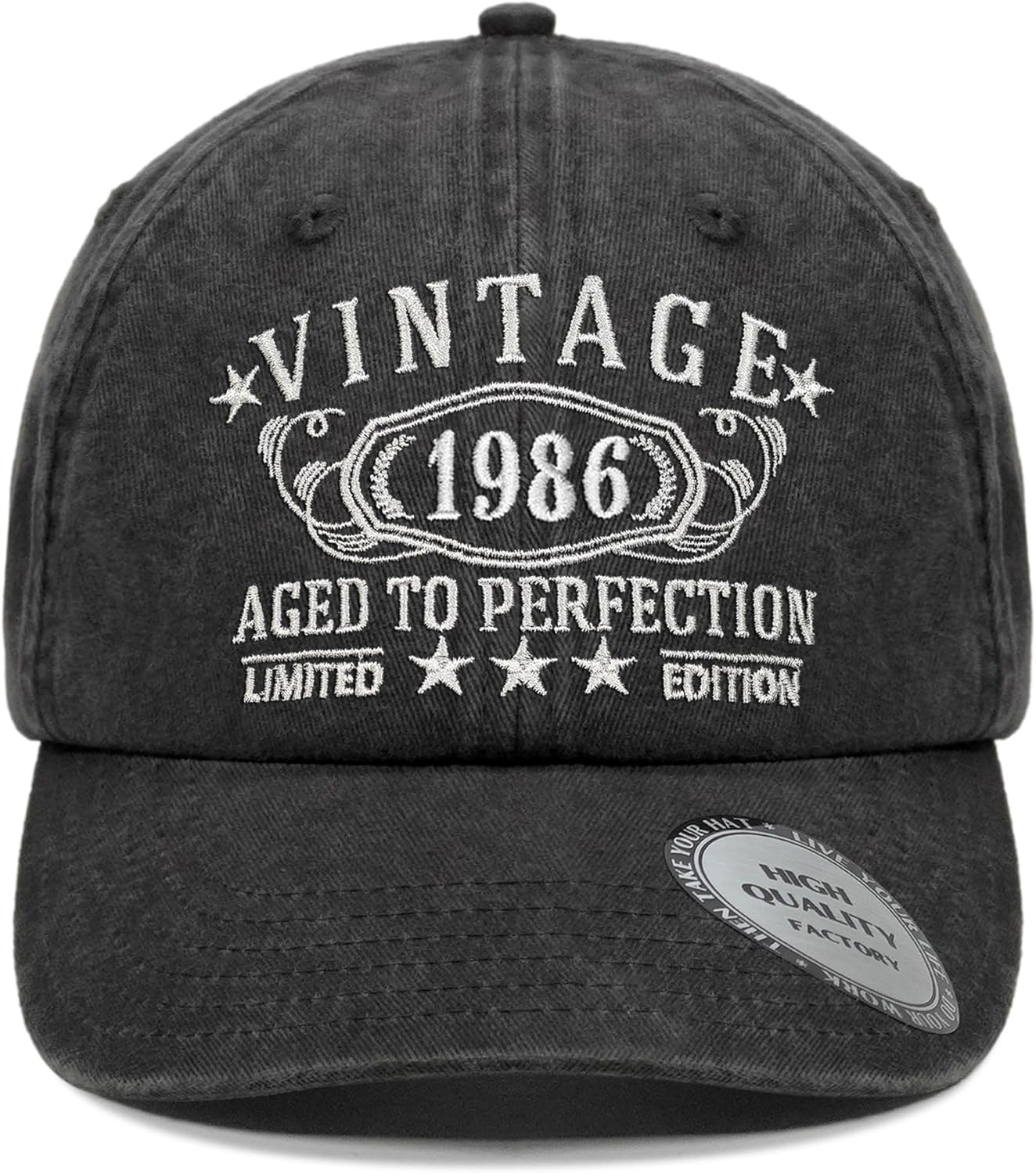 1926-1996 Birthday Gifts for Men Women,Personalized 30th-100th Birthday Ideas Gift,Parents Vintage Hat