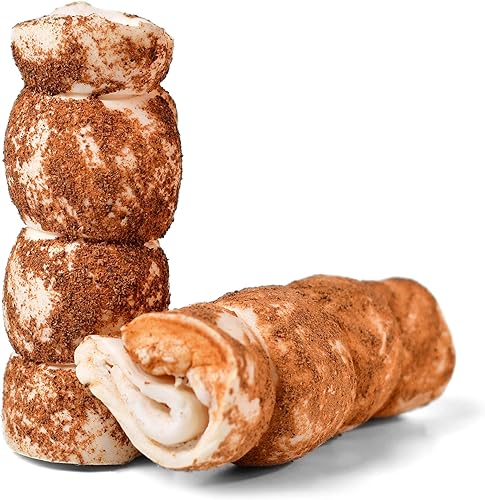 Miniatura 2 de SUPER CAN BULLYSTICKS Rollos de mejillas de carne de res para perros  Golosinas alternativas para perros sin cuero crudo y Bully Sticks  Rollos de