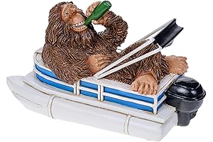 Pine Ridge Sasquatch Figurine: Lounge Legend on Your Shelf