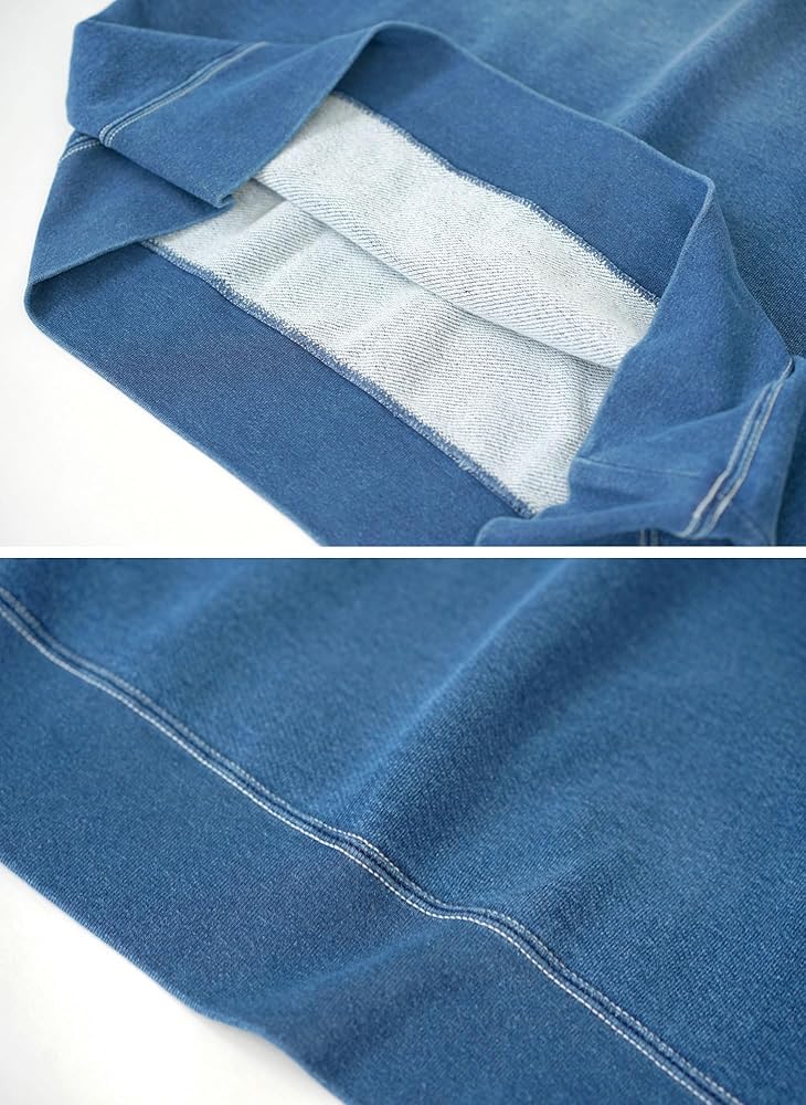 Amazon.co.jp: [チャンピオン] トレーナー 半袖 メンズ デニム