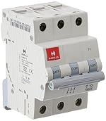 Havells DHMGCTPF010 PVC Plastic 10A MCB TP C Curve (White)