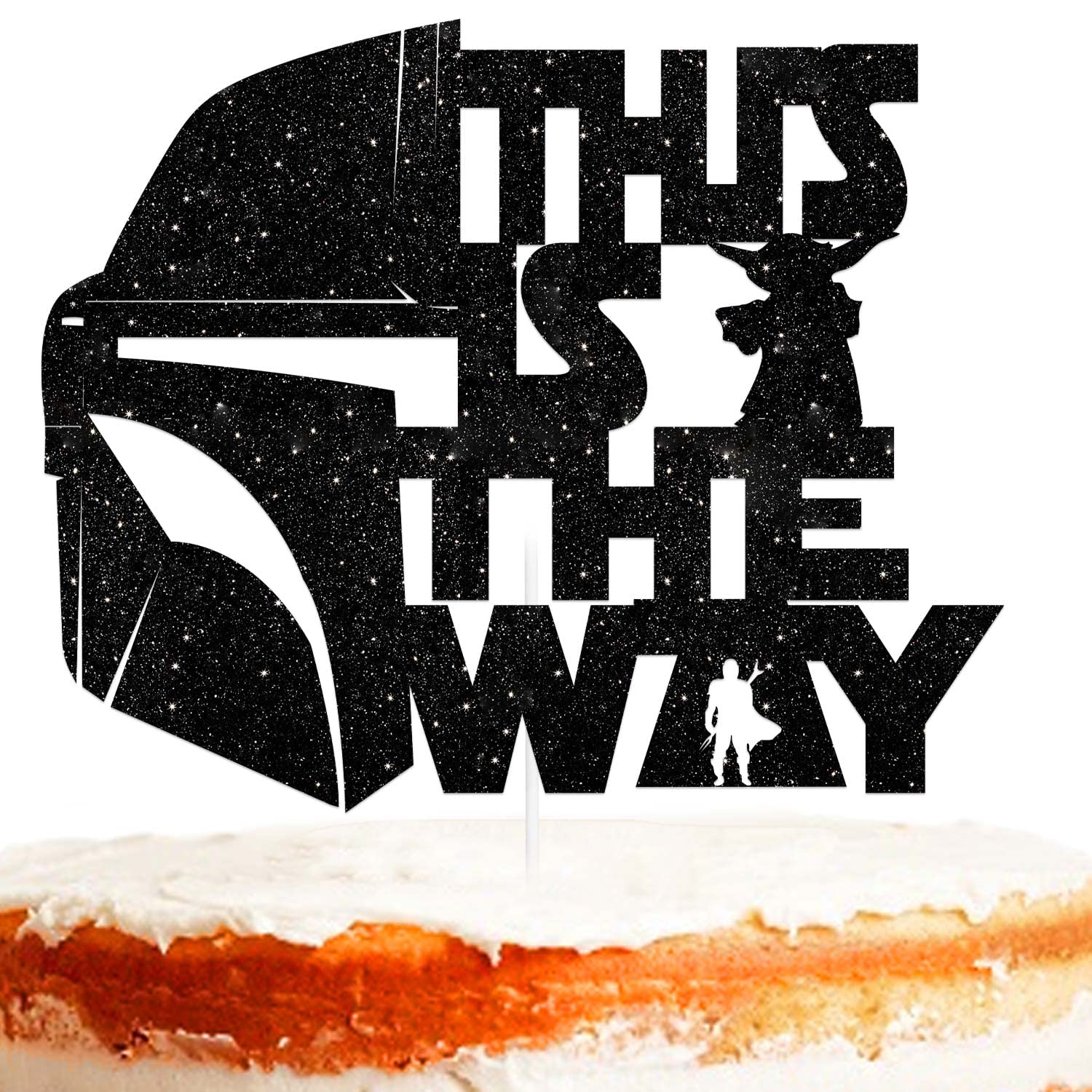 S-FB-0168Cake Topper Brown Glitter Camping Wild Bear Logging Theme Decor Supplies Baby Shower Boy Girl Happy Birthday Woodland Party Decorations