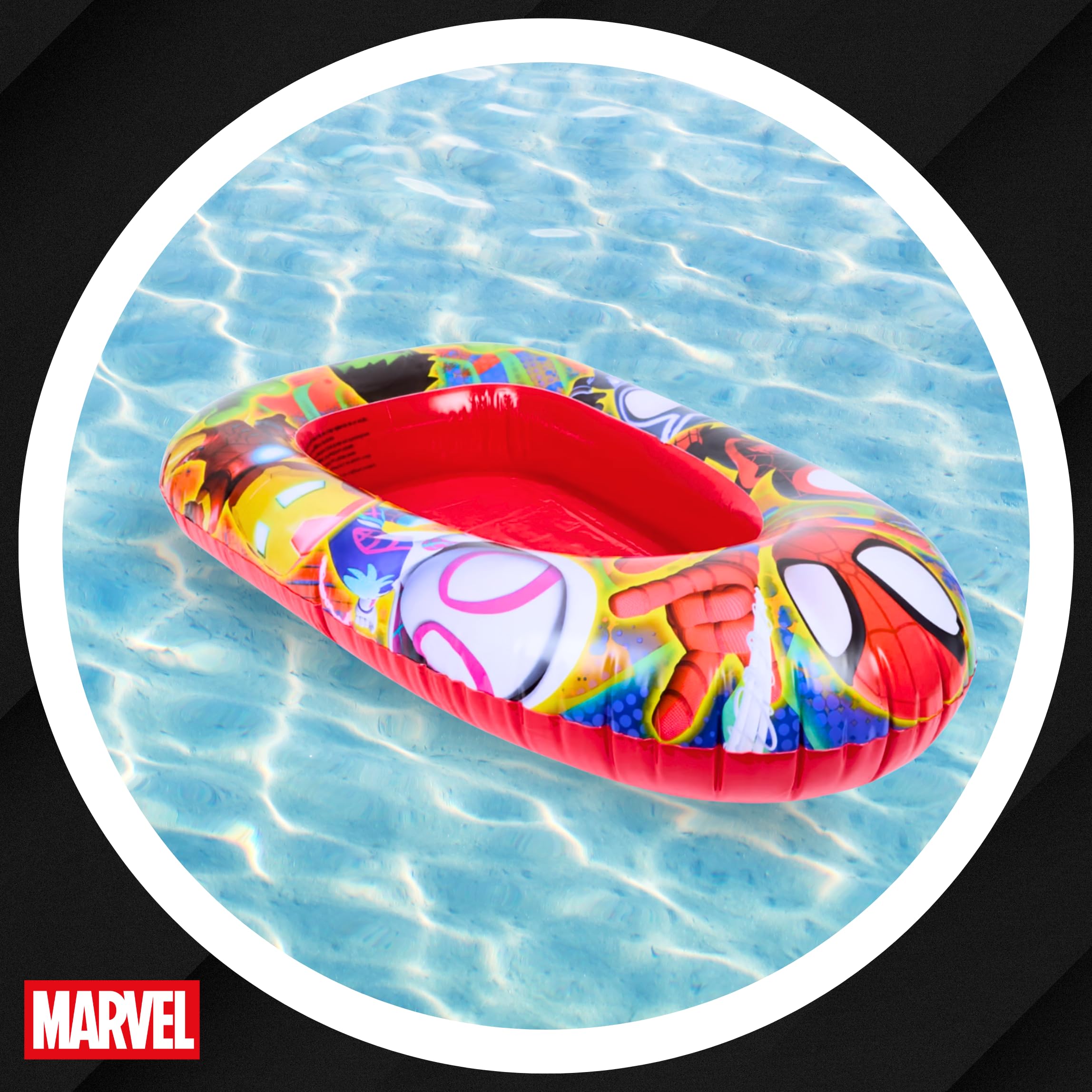 Marvel Spidey Barca Gonfiabile, Materassino Da Piscina, Barca Gonfiabile, Galleggiante Per Bambini, Amaca Acquatica, Materassino Da Spiaggia, Sedia Ad Acqua
