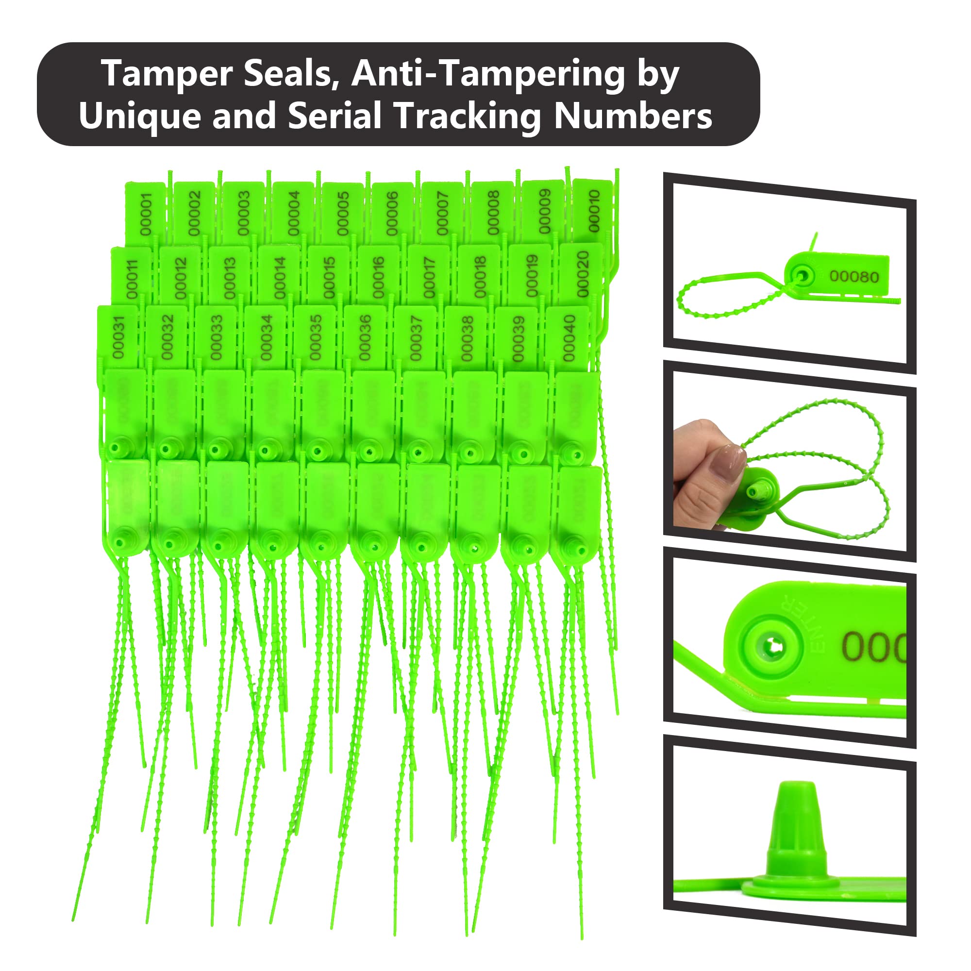 Shipping Labels, Red/White, 5 in. W, PK50