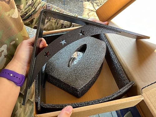 Miniatura 1 de Soportes de estante resistentes de 9 x 8 pulgadas, carga máxima de 900 libras, soportes de metal de aleación de alta calidad (juego de 2) soportes