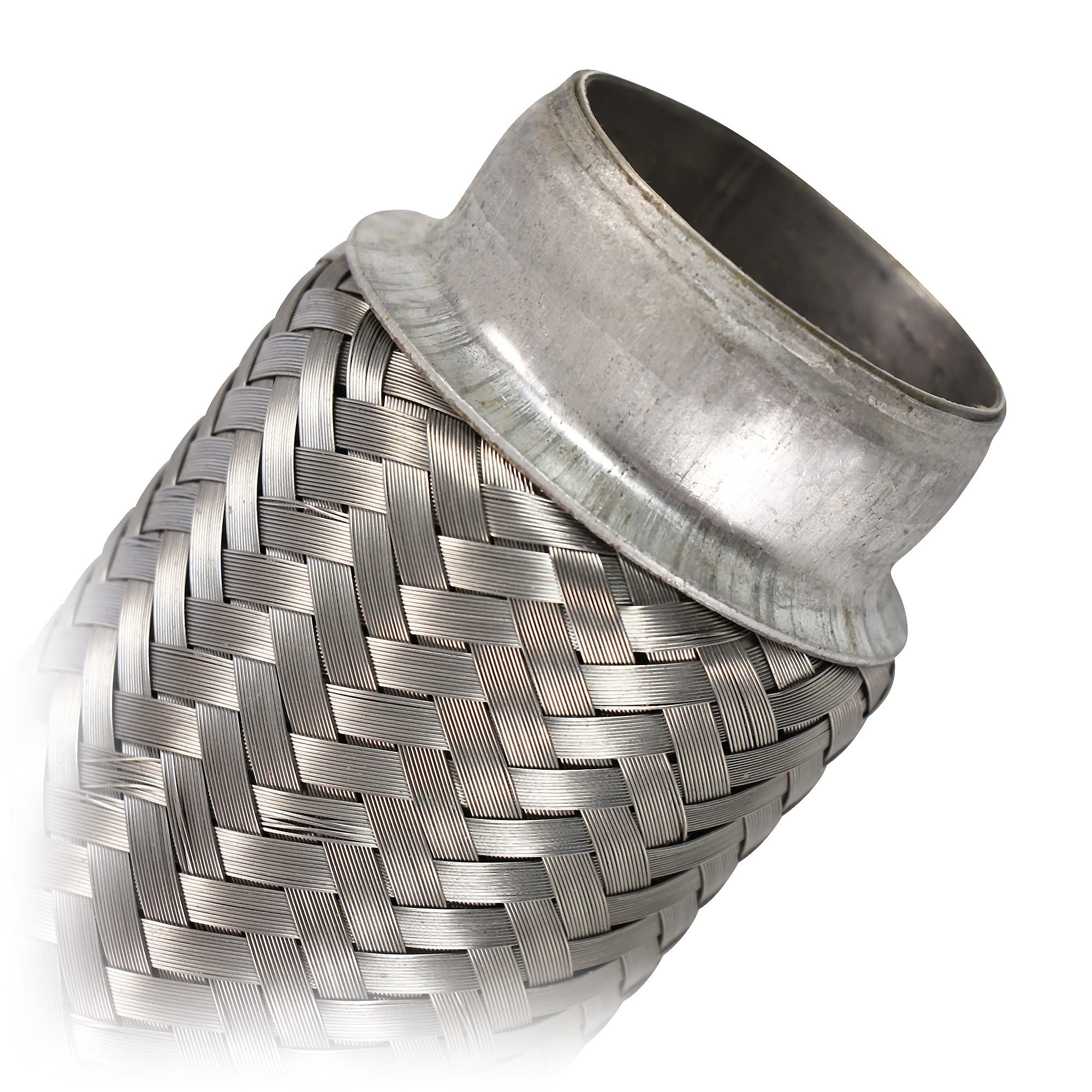 ATEC Germany Universal Flexrohr Auspuff 50x200mm - Flexibles Zwischenrohr Für Abgasanlagen Verschiedener Fahrzeuge