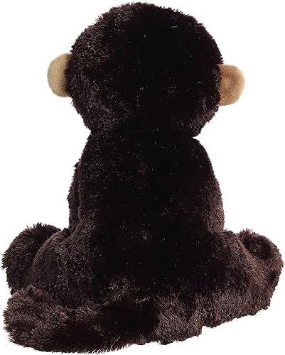 Miniatura 3 de Aurora Peluche de mono de peluche  Comodidad acogedora  Acurruces sin fin  Marrón 14 pulgadas