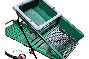 Geo Highbanker Sluice Box with Pump - Unmatched Efficiency for Gold Prospectors