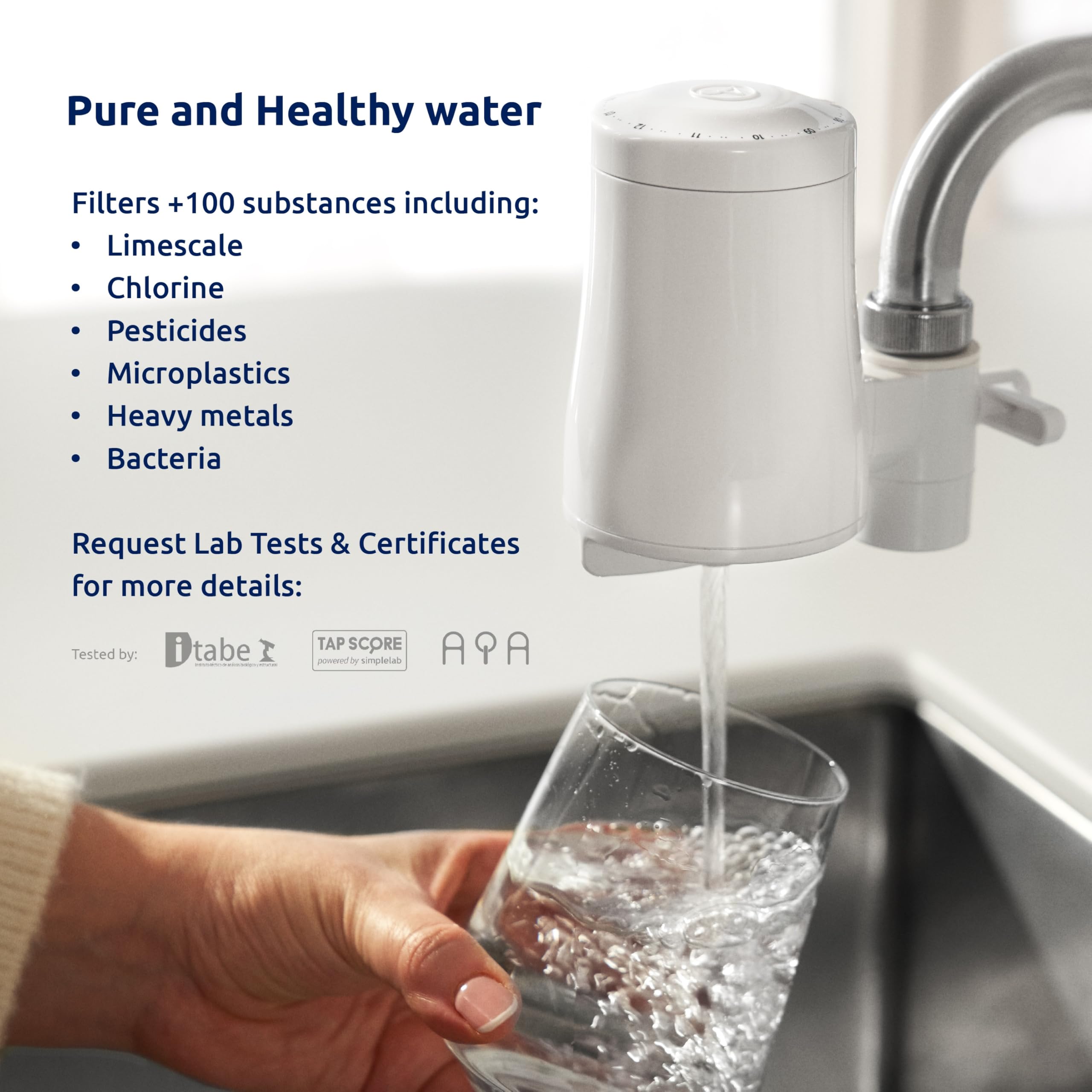 Waterdrop TSU Ultra Filtrations Système de filtration d'eau sous l'évier, avec robinet, panneau intelligent, pas d'eau perdue - Bricolage