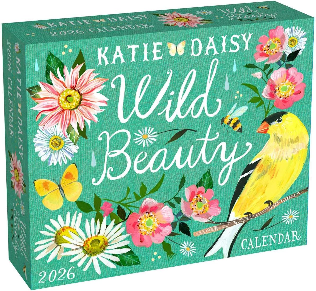 Katie Daisy 2026 Day-to-Day Calendar: Wild Beauty