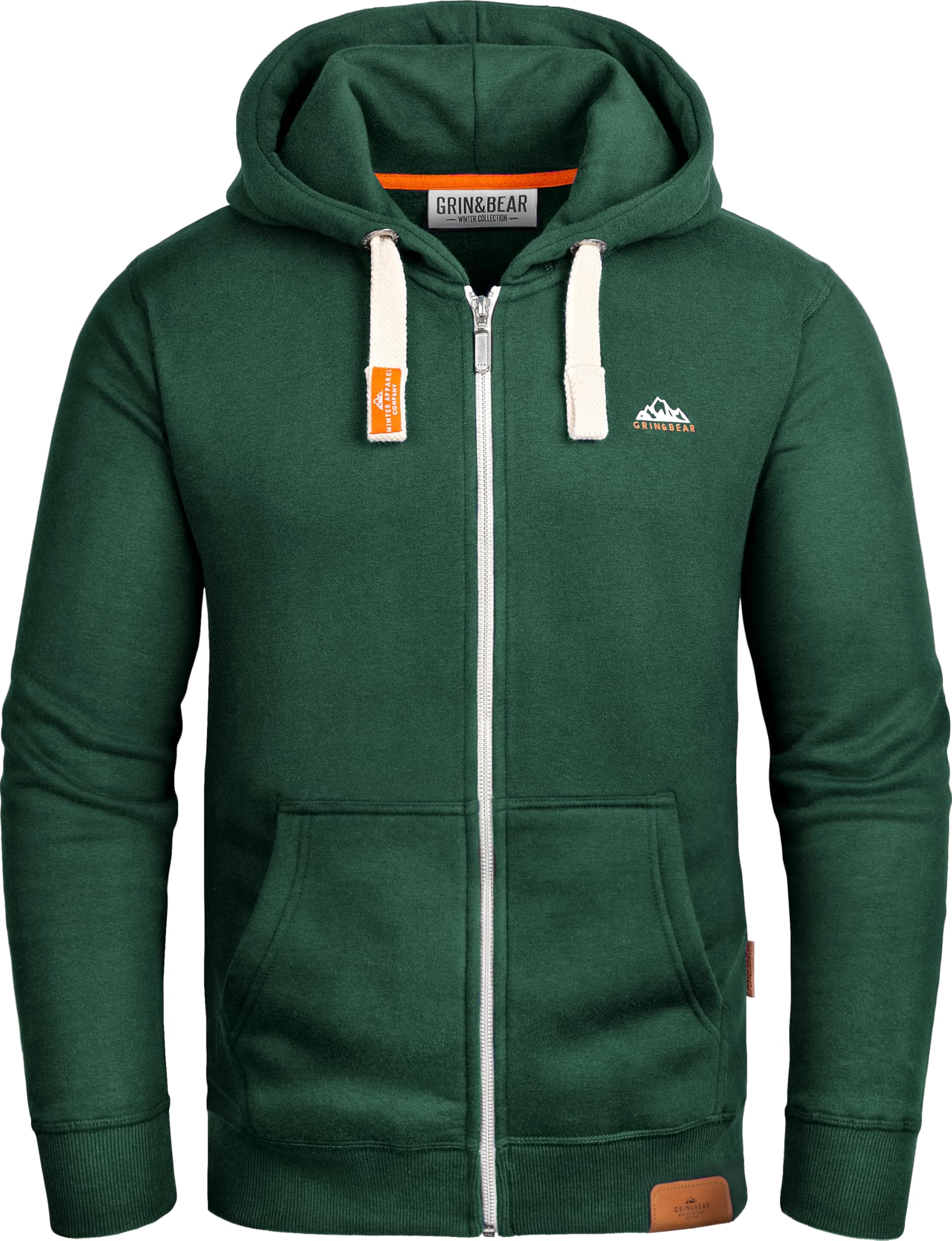 Grin&Bear Hoodie Herren Sweatshirt Pullover GEC022