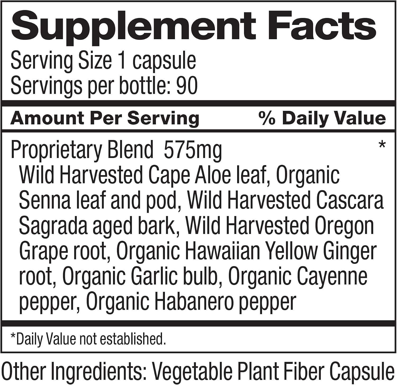 Dr. Schulze's Intestinal Formula #1 Colon Support Capsules | (90 Count)