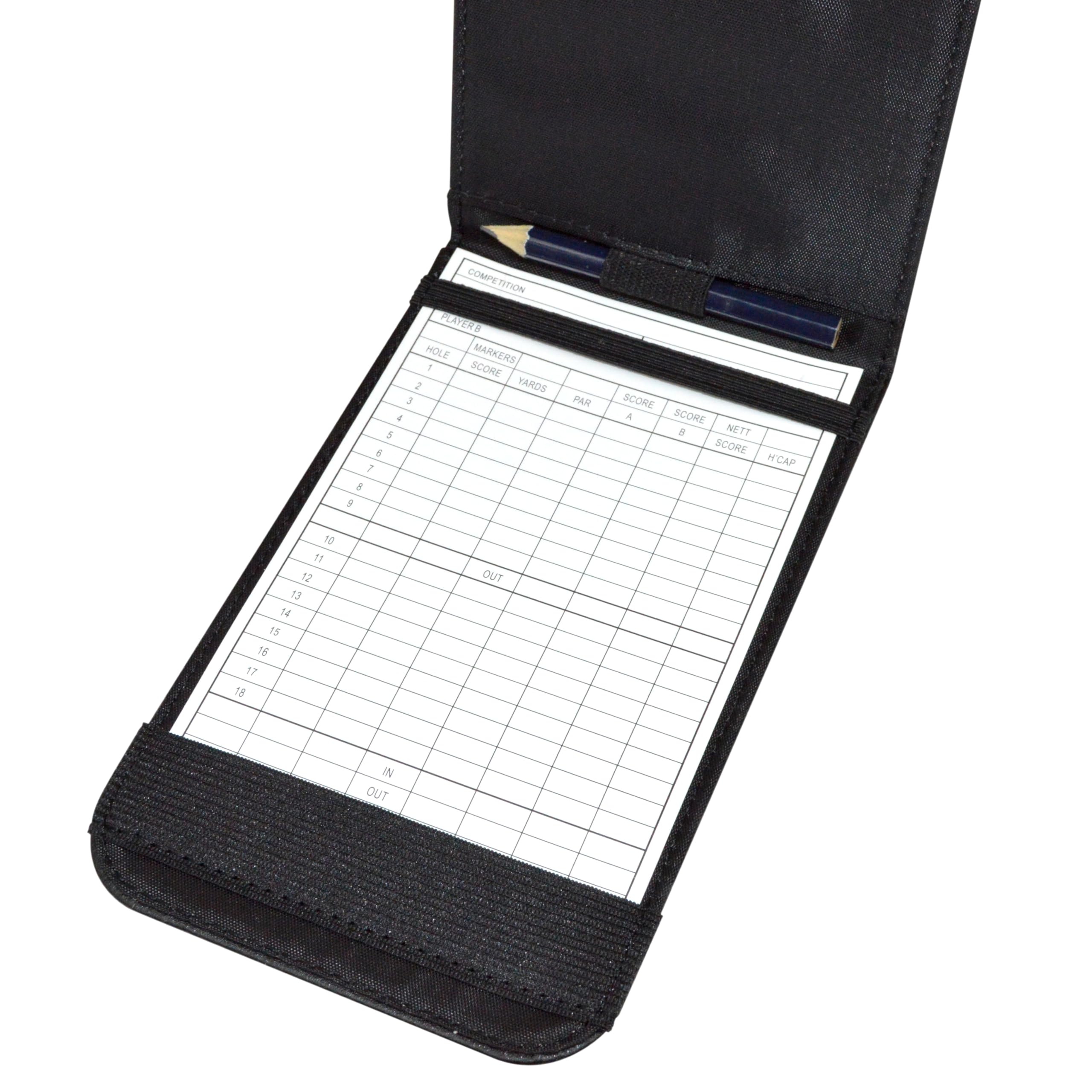PGA TOUR - Funda para Tarjetas de puntuación, Negro