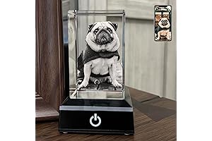 Personalized 3D Crystal Dog Portrait: Capture Memories in a Timeless Masterpiece