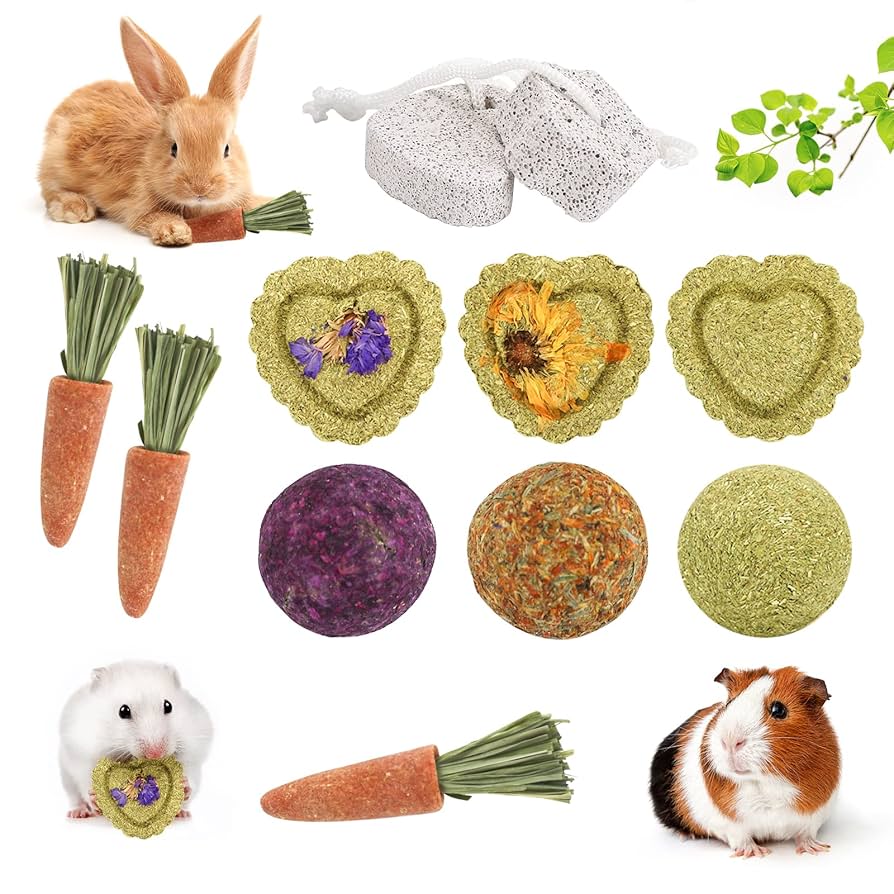 うさぎ ●トロールビーズ 4個セット●チョコレートパロット●●LAA ・9 Amazon | Aunifun 4個パック ストレスボール バニー スクイーズ