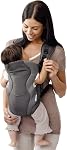 Evenflo Breathable Carrier Gray Chevron, Black, Gray, Teal