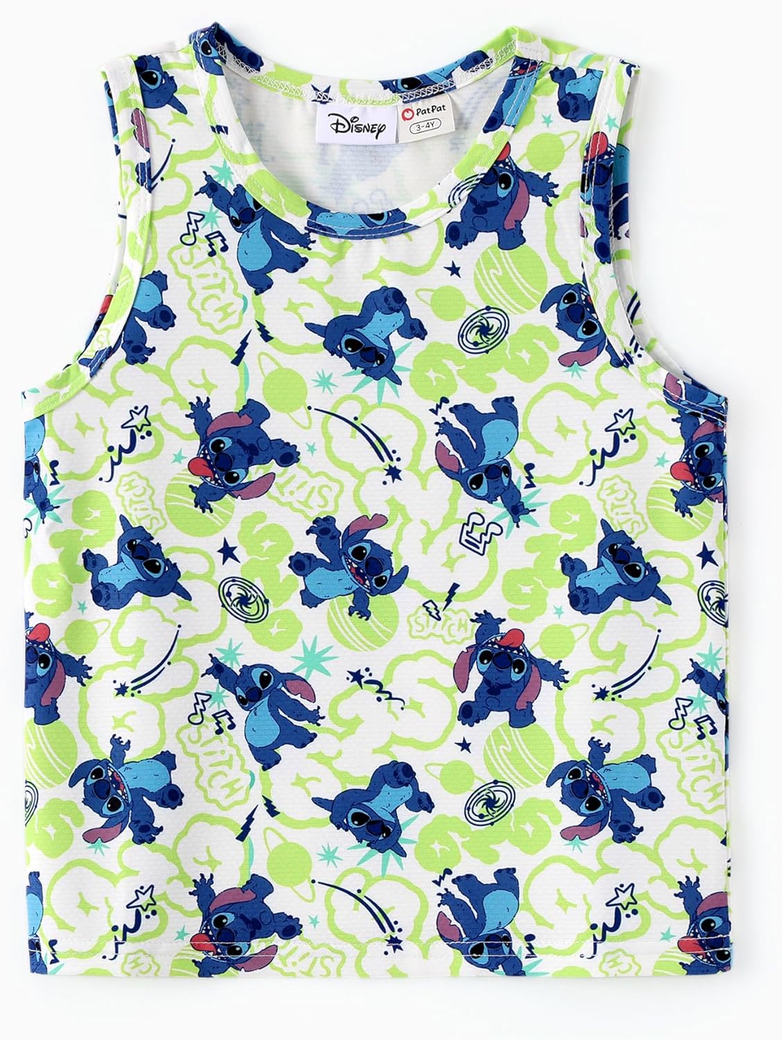 Disney Marvel Spiderman Cars Stitch Star Wars Mickey 2 Pack Suit Boys' Tank Top Shirts & Short T-Shirt Kids Sleeveless 2-9Y - Image 5