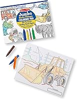 Vista 4 de Melissa & Doug Jumbo Almohadilla para colorear – Azul, Paquete de 1, Azul