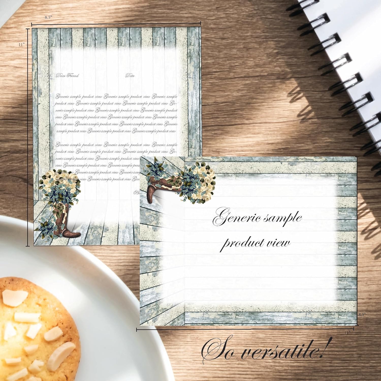 Boot Bouquet Letterhead Laser & Inkjet Printer Paper, 100 Sheets