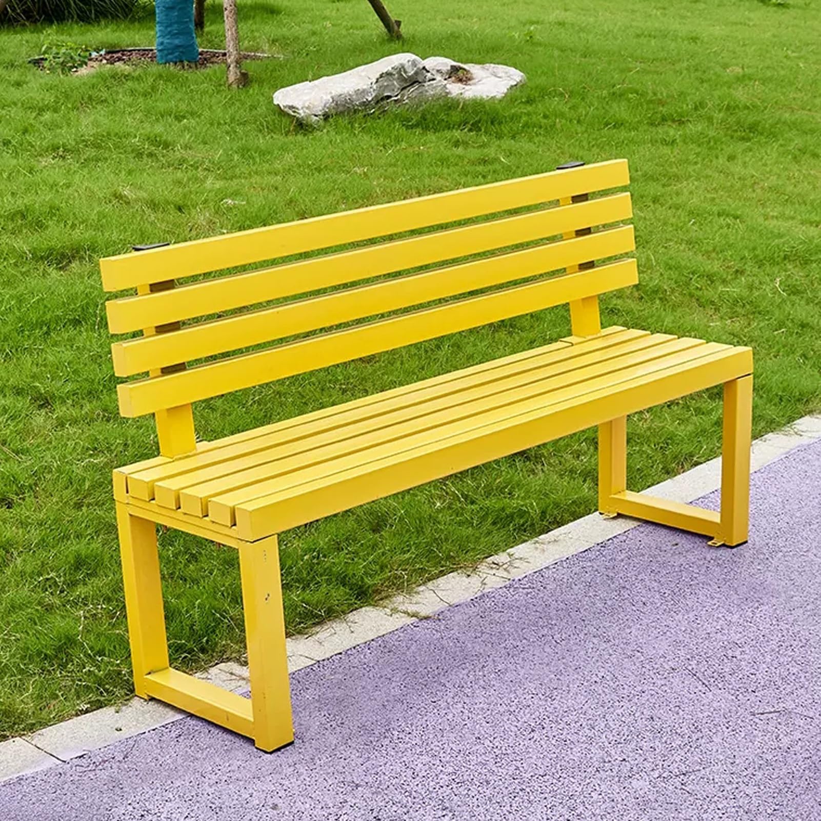 Banc de Jardin Extérieur Antirouille en Acier pour En finir avec la Rouille