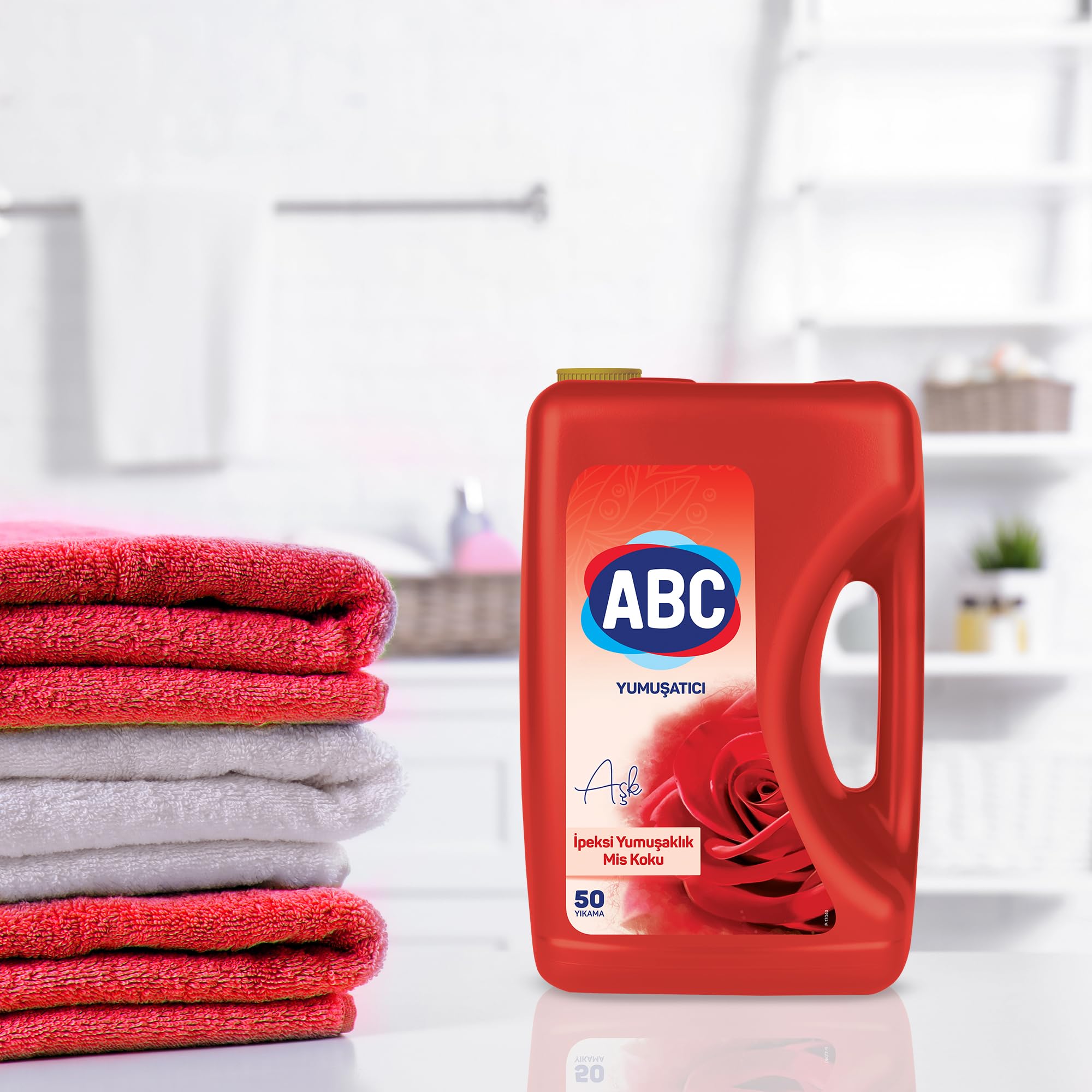 ABC DETERJAN Soft Aşk (Kırmızı) 5 L