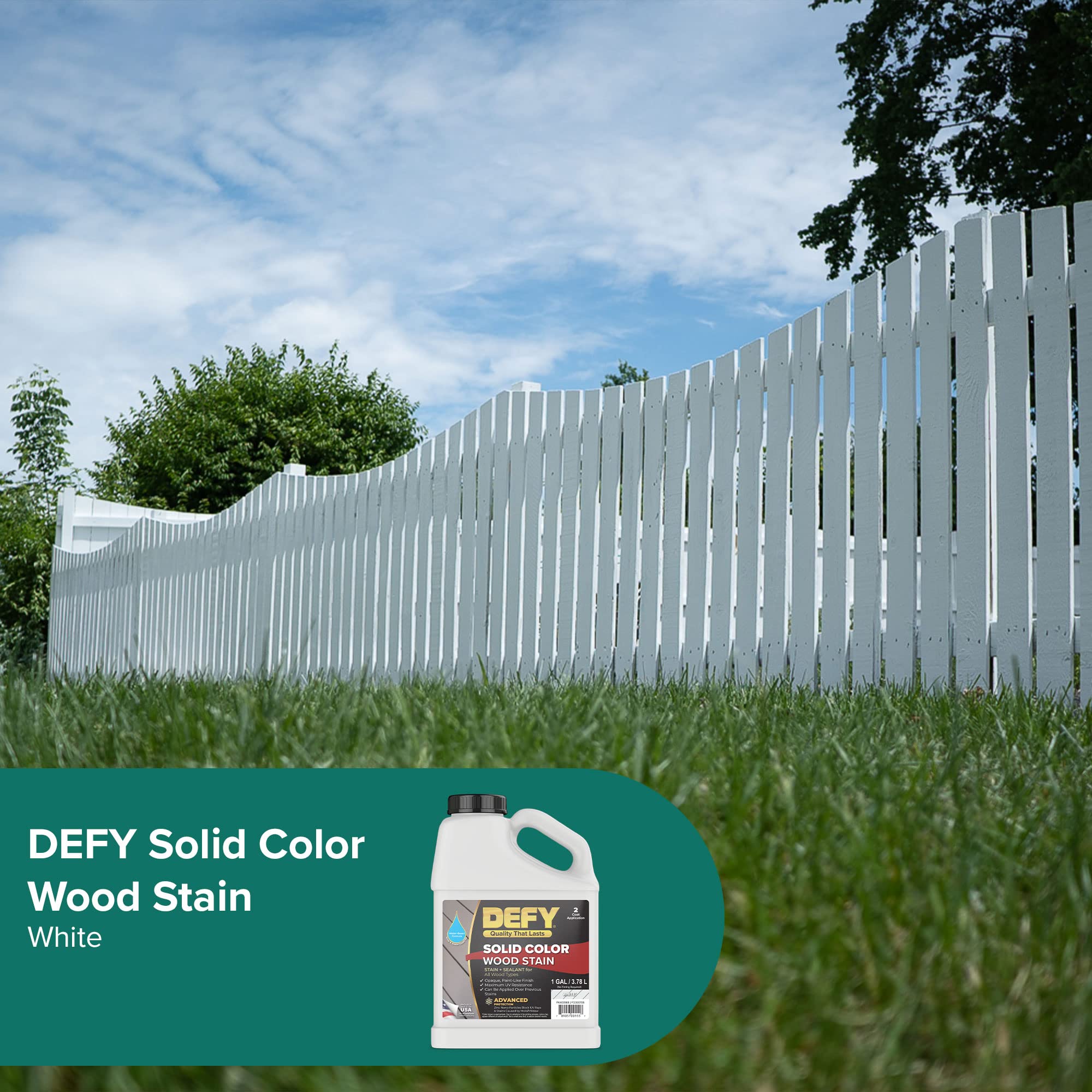 White Wood Fence Sealer Vinyl Fencing | Wilmington, NC | J&J Fence