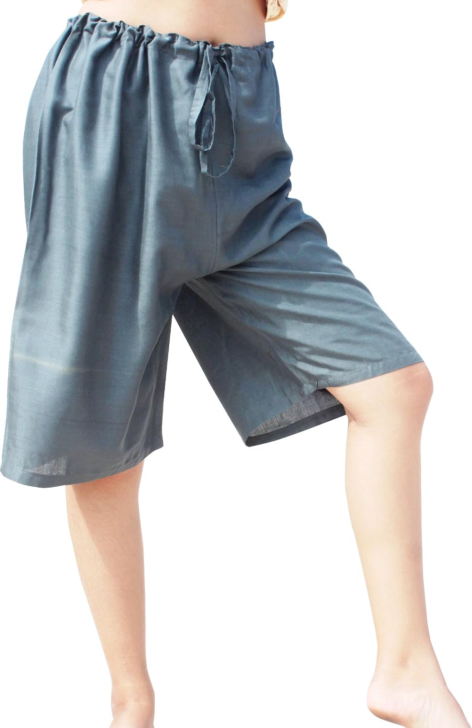 Full Funk Short Pull-String Light Viscose Rayon Lounge Lizard Pants