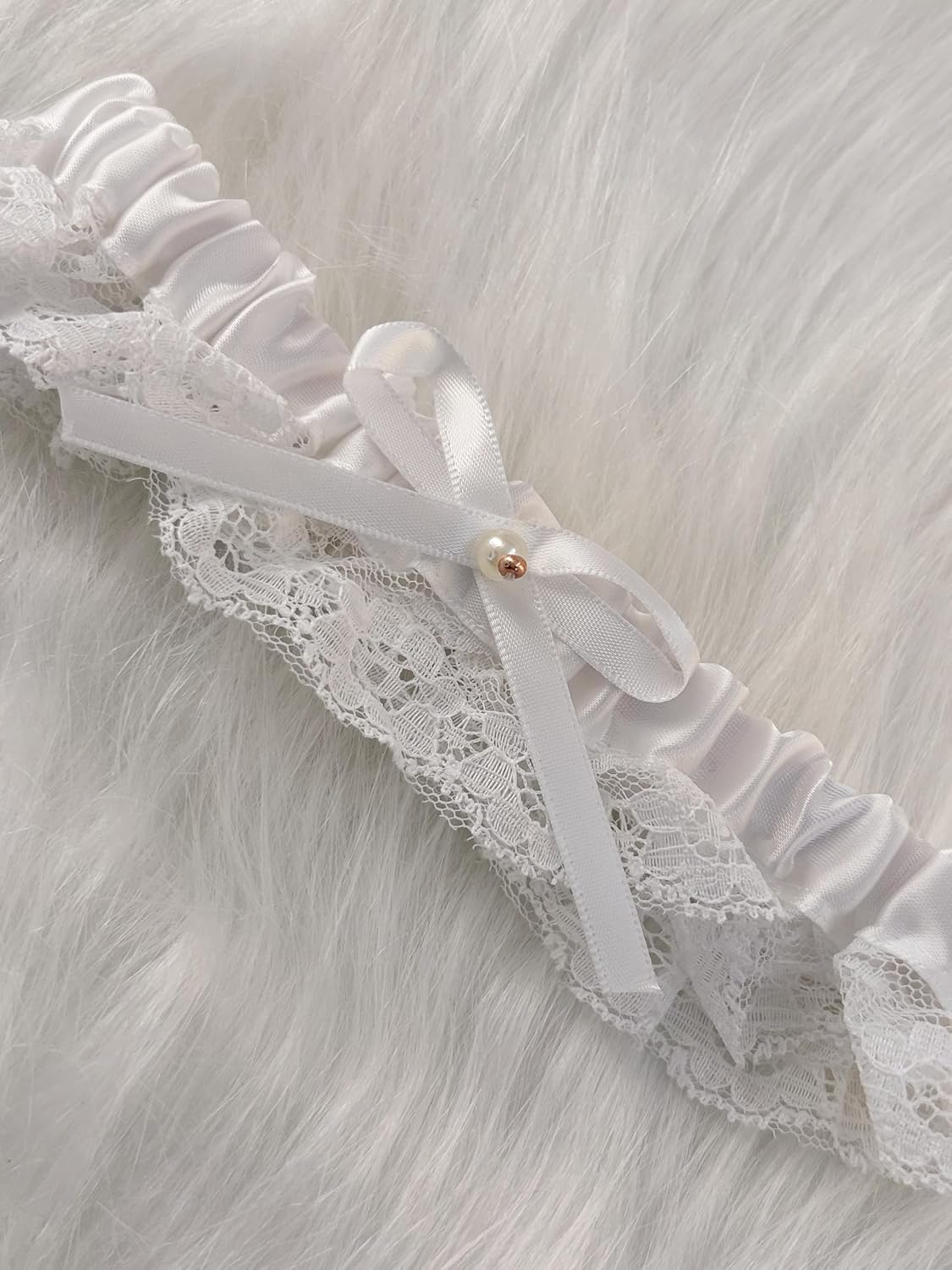 Lace Wedding Garters with Stretchy Soft Band for Bride Wedding Prom Garter, Women Wedding Bridal Legs Garter Set