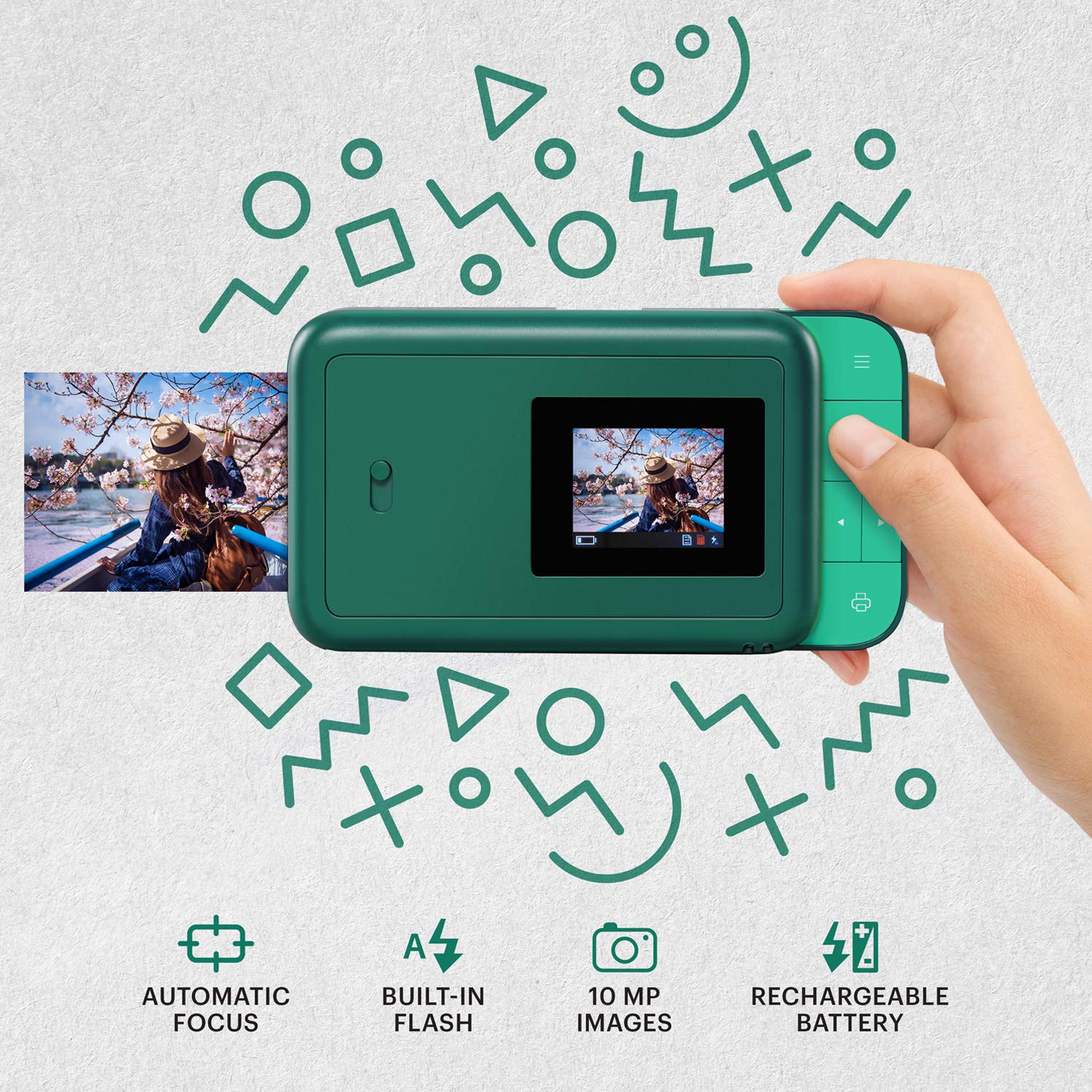 プリンター付きデジカメ Amazon.co.jp: Kodak スマイル インスタント プリント デジタル