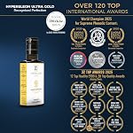 HYPERELEON ULTRA GOLD| Premium, Organic, Supremely High Phenolic, Greek Extra Virgin Olive Oil 100% Pure & Natural | Bio & Unfiltered | 120 Top Global Awards | 260ml (Pack of 2)