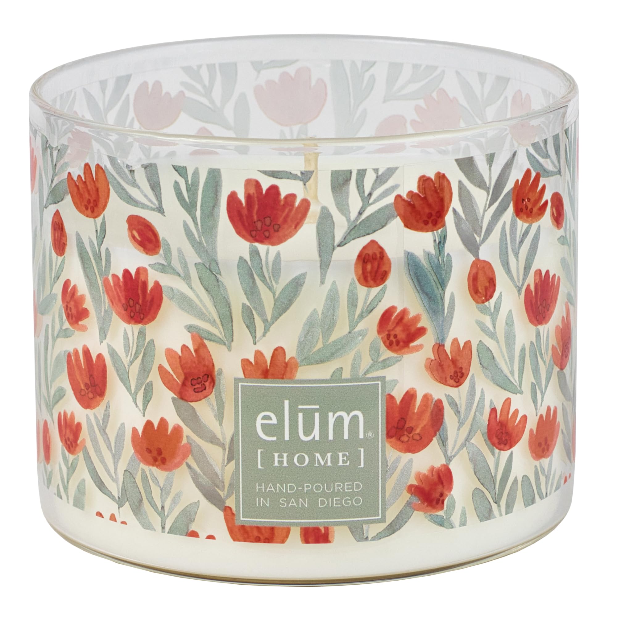 Premium Quality Scented Candles | Hand Poured in San Diego | Natural Soy Wax 10.5 Oz Candle | 55 Hour Burn Time | Made in USA (Wild Sage)