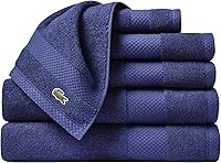 Vista 72 de Lacoste Heritage - Tapete para la ducha de algodón Supima, color azul surf, de 21 x 31 pulgadas