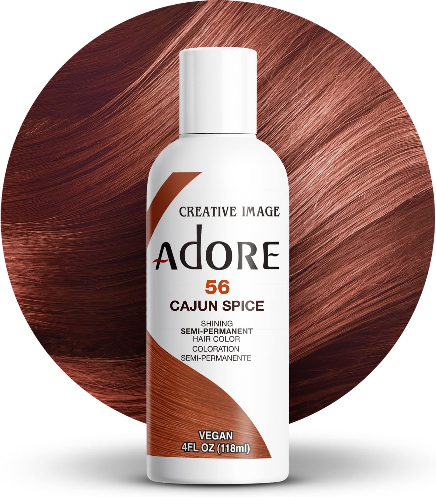 Adore Shining Semi-Permanent Hair Color - 56 Cajun Spice - 118ml
