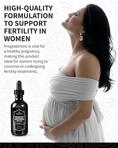 Miniatura 7 de Svasthya Body & Mind Molecular Progesterona Líquido  Aceite de equilibrio hormonal, alivio de la menopausia, todo natural derivado del ñame mexicano