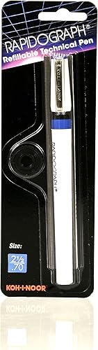 Koh-I-Noor Rapidograph Bolígrafo técnico y artístico, punta de 2.756 in, 1 cada uno (3165.25)