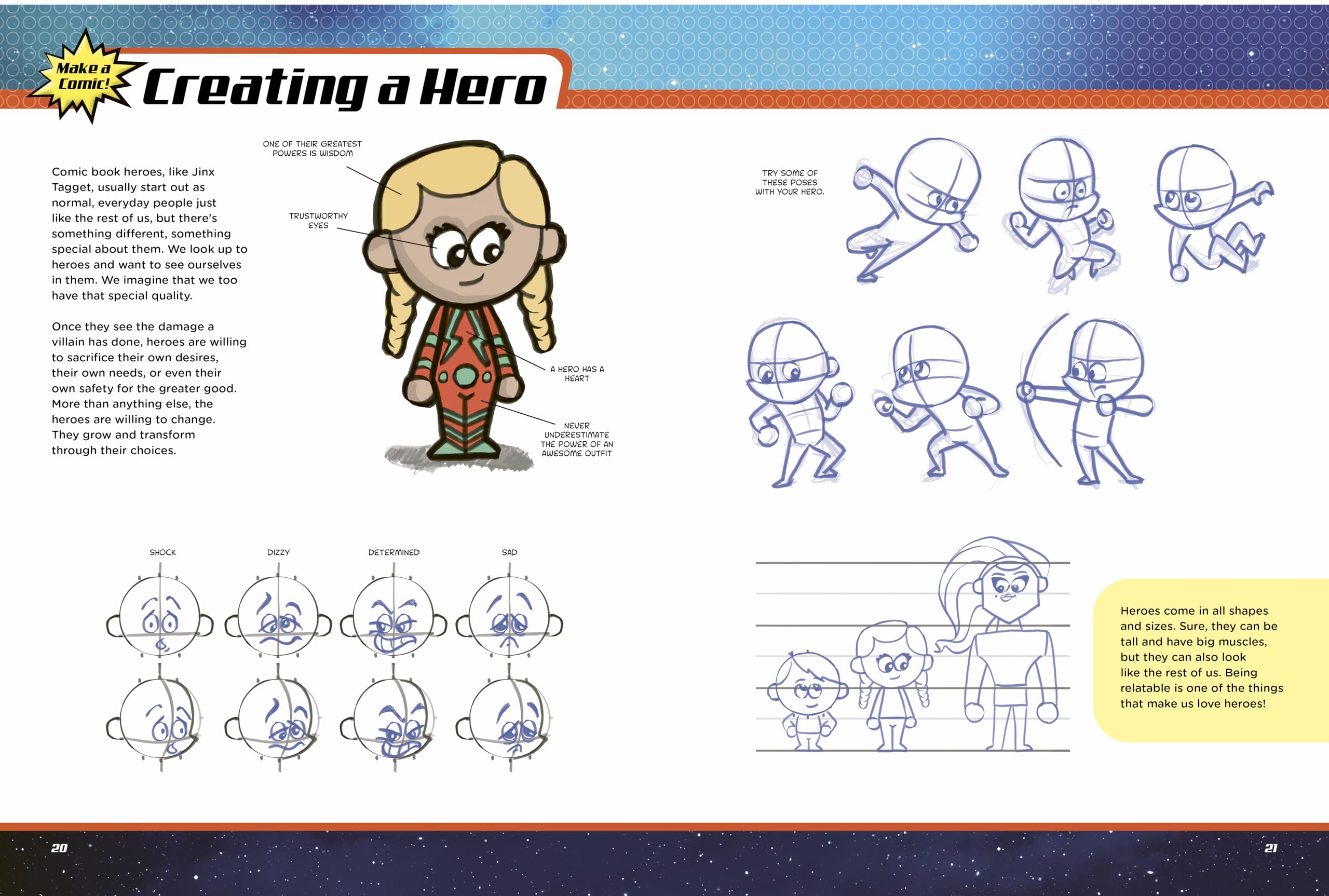 You Can Draw Comic Book Characters: A Step-By-Step Guide for Learning to Draw More Than 25 Comic Book Characters: 4
