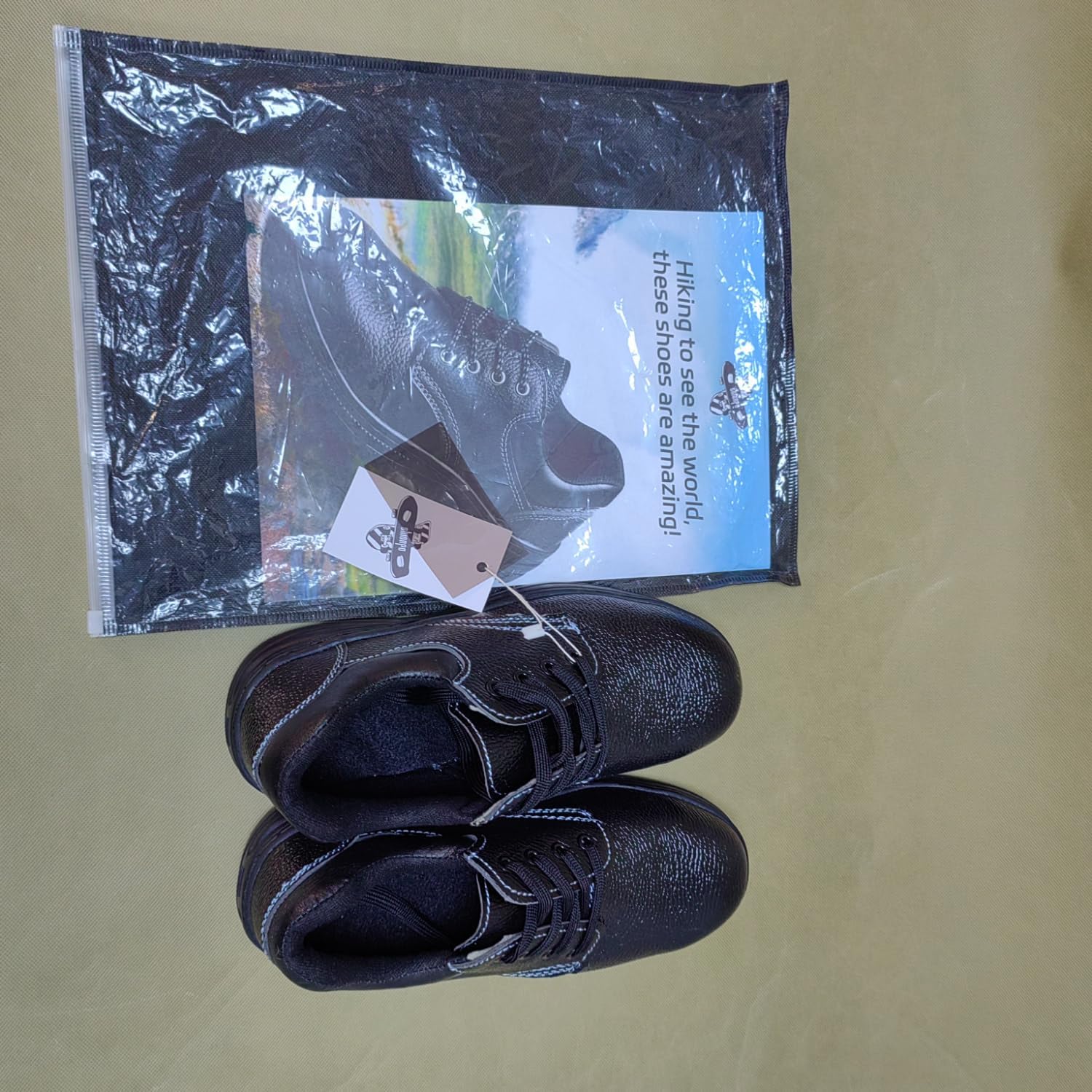 SHIONPO Outdoor Shoes,Men's Waterproof Hiking Shoes Lightweight Breathable Anti Slip Outdoor Trekking Trails Shoes