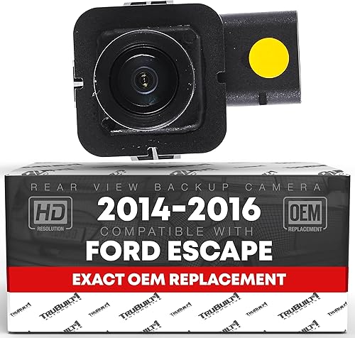 Cámara de respaldo de visión trasera, compatible con Ford Escape 2014-2016, cámara de asistencia de estacionamiento inverso, OEM EJ5Z-19G490-A,